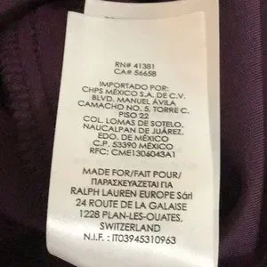 Chaps Dresses New Velvet Chaps Dress Size Poshmark - Main Image